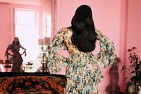 Susie Cave Alasdair McLellan Gucci fashion dress hair house 