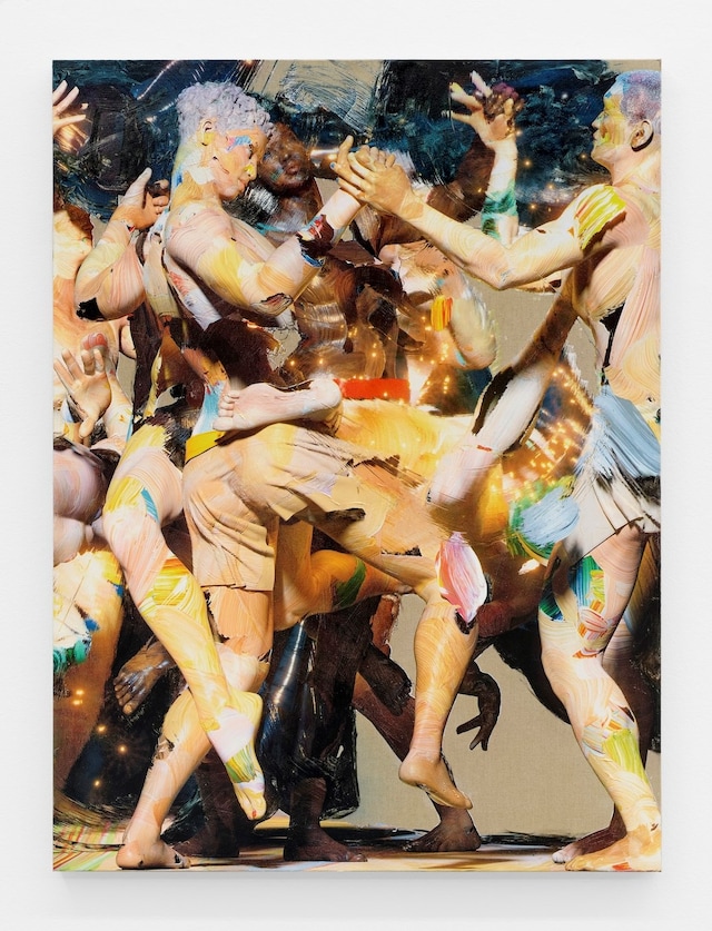 Staggered Paintings by Matthew Stone