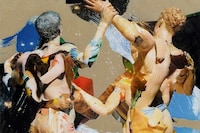 Staggered Paintings by Matthew Stone